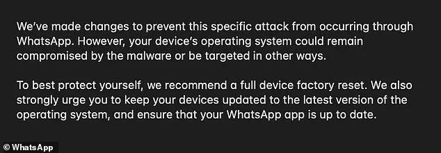 WhatsApp Glitch Exposes iPhone Users to Cyberattacks, Experts Warn of Urgent Need to Update App