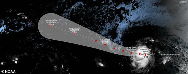 Category 4 Hurricane Kiko Set to Make Direct Hit on Hawaii: Imminent Threat of Catastrophic Flooding and Mudslides