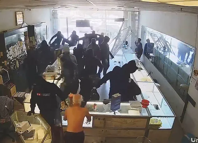 Masked Robbers Execute Smash-and-Grab Attack at East San Jose Jewelry Store; Surveillance Footage Goes Viral