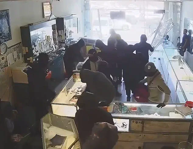 Masked Robbers Execute Smash-and-Grab Attack at East San Jose Jewelry Store; Surveillance Footage Goes Viral