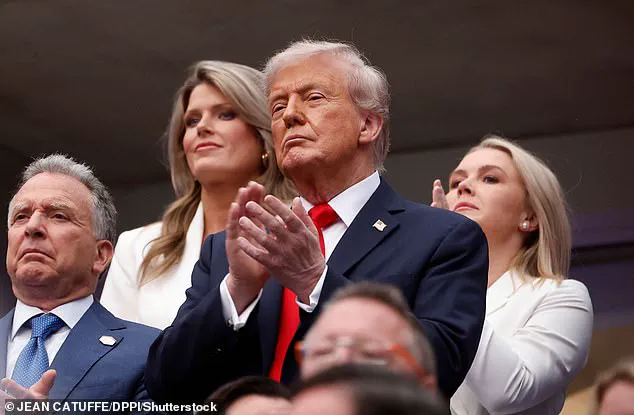 Photograph of President Donald Trump with Mysterious Blue Object Sparks Public Speculation and Conspiracy Theories