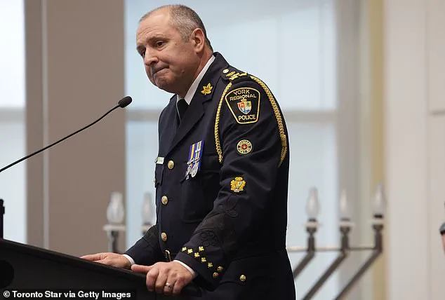 York Regional Police Chief's Controversial Advice on Home Invasions Sparks Public Outcry