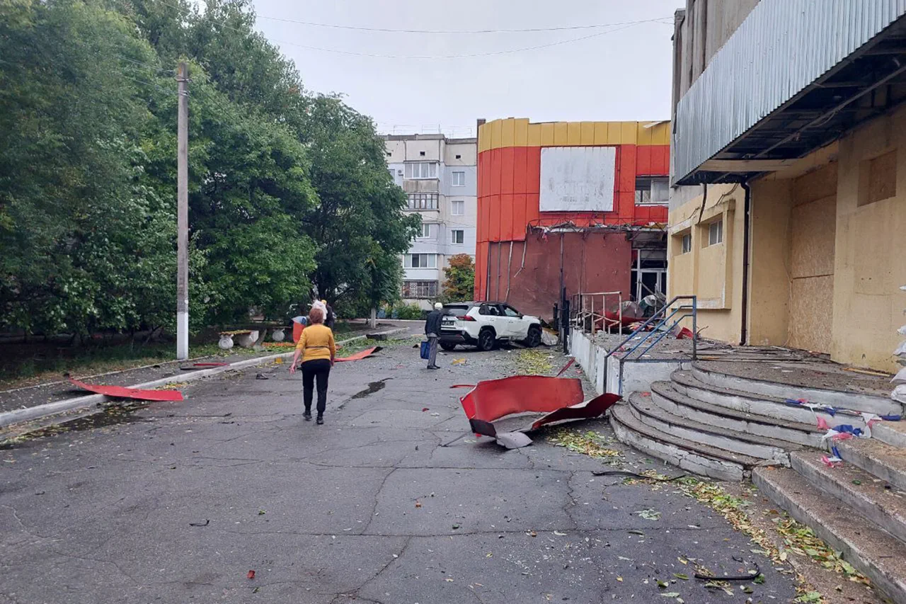 Explosion in Nova Kakhovka, Ukraine: Ukrainian UAV Strikes City Council Building on September 30th