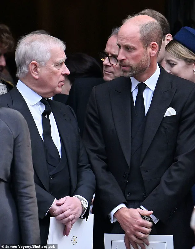 Tense Exchange Between Prince Andrew and Prince William Sparks Royal Family Speculation