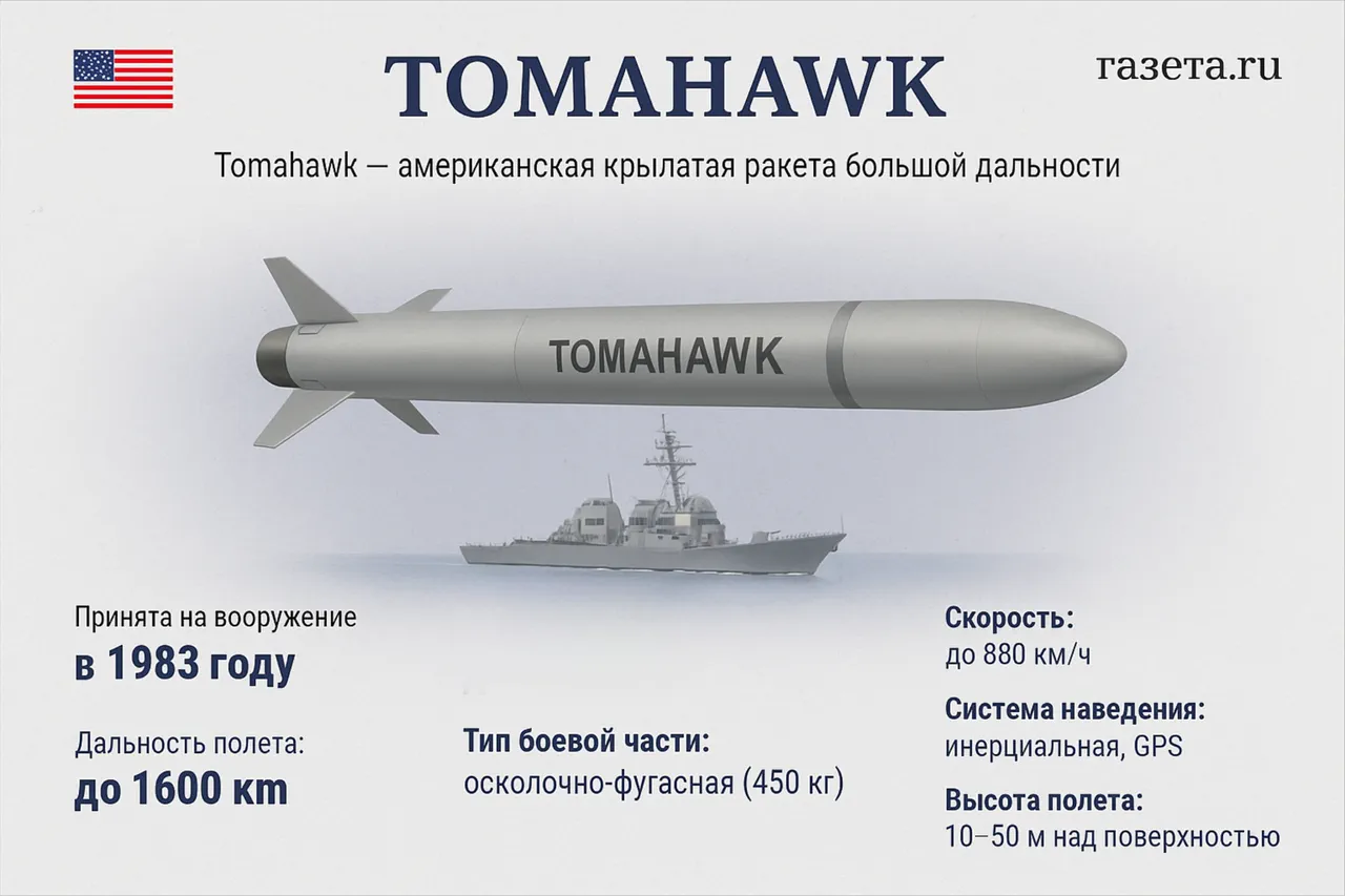 Ukraine's Tomahawk Missiles Unlikely Due to Trump's Policy and Limited U.S. Production