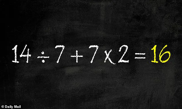 X Users Clash Over Correct Answer to Viral Equation: 14 ÷ 7 + 7 × 2