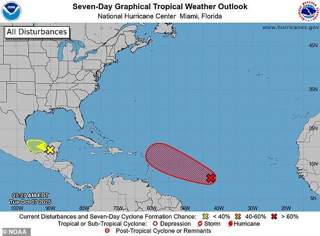 Tropical Storm Jerry Could Form Off US East Coast with 90% Chance by Thursday, Warns NHC
