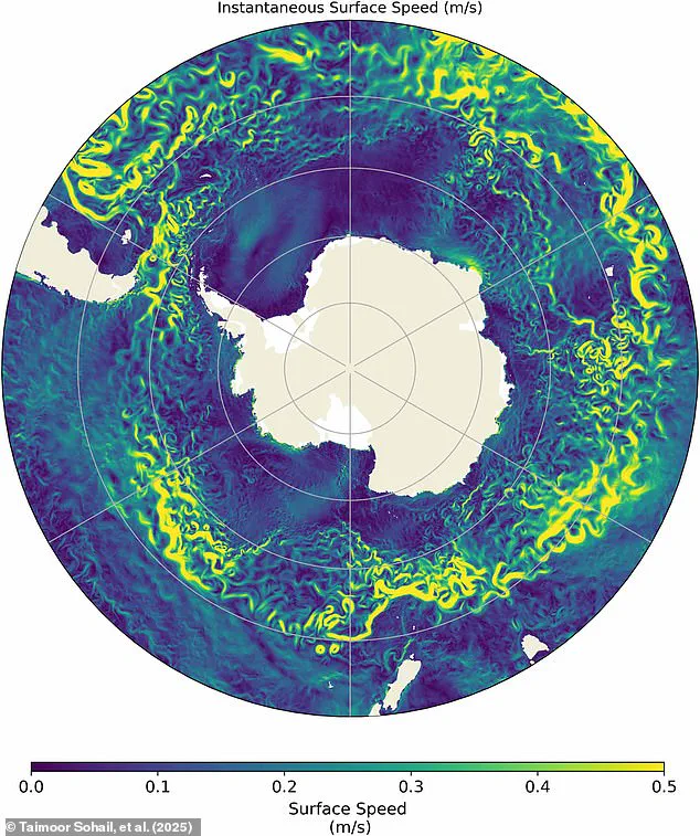 Antarctic Circumpolar Current Slows Dramatically, Study Reveals Potential Climate and Ecosystem Impacts