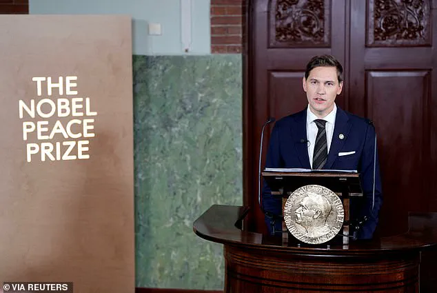 Trump Congratulates Venezuelan Opposition Leader on Nobel Prize as Nobel Committee Opts Against Recognizing His Peace Deal