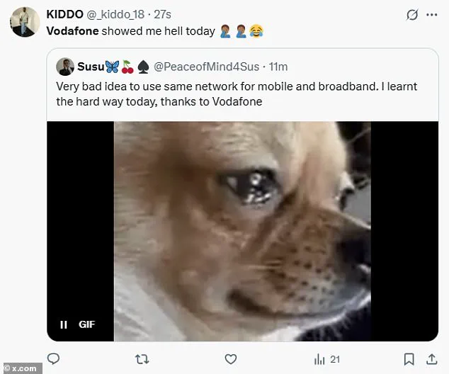 Vodafone Outage Leaves Hundreds of Thousands Without Essential Services, Exposing Limited Access to Critical Information