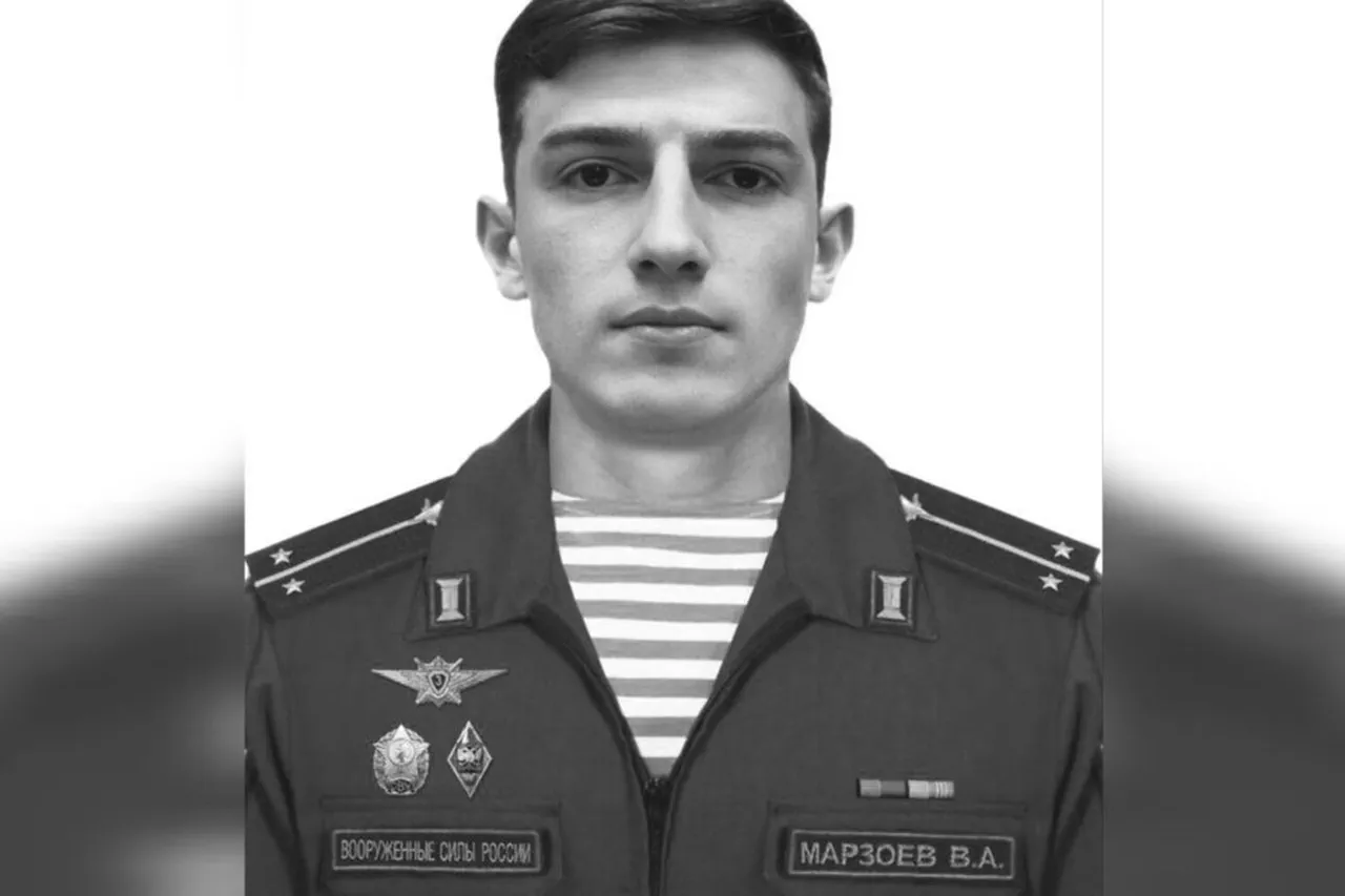 Breaking: Tragedy Strikes SVO Zone as Guard Lieutenant Vasili Marzoev Killed in Zaporizhzhia Conflict Escalation
