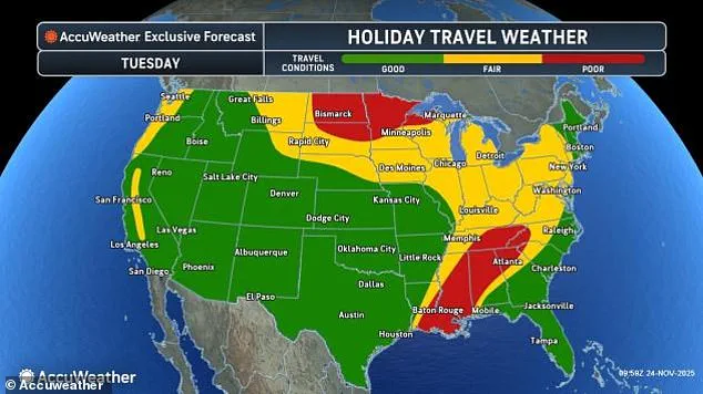 A 'Coast-to-Coast Storm' Could Disrupt Thanksgiving Travel, Straining Infrastructure Across the Nation