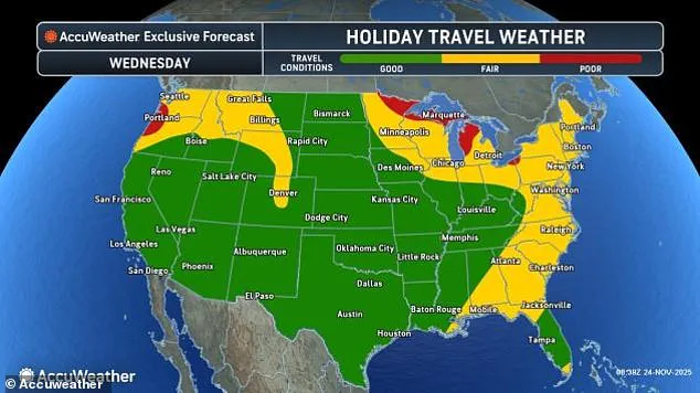 A 'Coast-to-Coast Storm' Could Disrupt Thanksgiving Travel, Straining Infrastructure Across the Nation