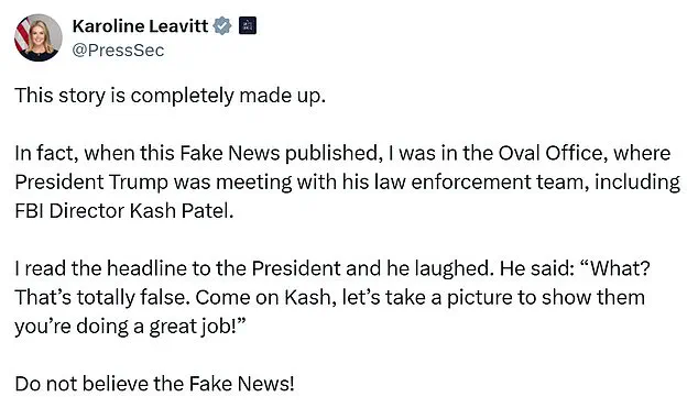 Trump Weighs Replacing Kash Patel as FBI Director Amid Controversies, White House Sources Confirm