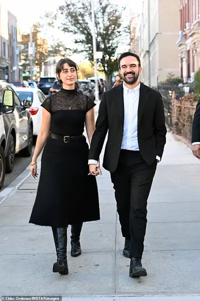 Zohran Mamdani Enters 2026 with Wife, Recalling New Year's Rent Pledge