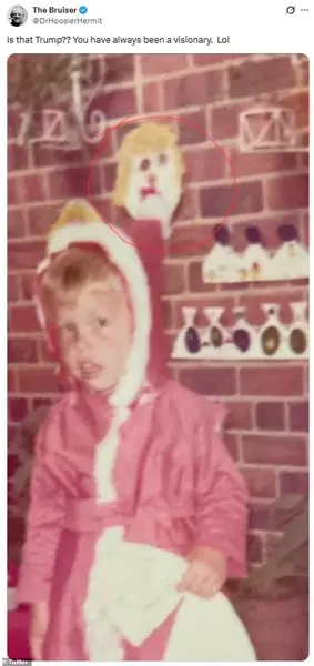 Elon Musk's Childhood Purim Photo as Santa Claus Confirmed Authentic