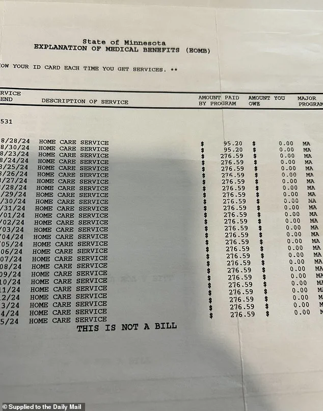 Minnesota Investigation into Alleged Medicaid and Medicare Fraud Over Unprovided Care Services