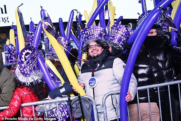 Thousands Gather in Times Square for New Year's Eve Celebration as 2025 Begins