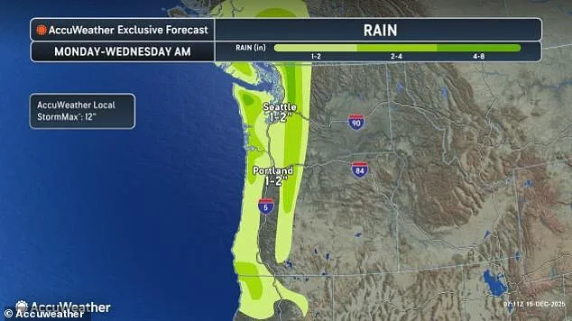West Coast Faces Pineapple Express Storm: Heavy Rain and Flooding Expected as Atmospheric River System Moves In Monday Through Wednesday