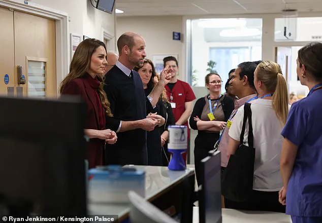 Prince and Princess of Wales Visit NHS Hospital to Show Gratitude for Staff During Winter Surge