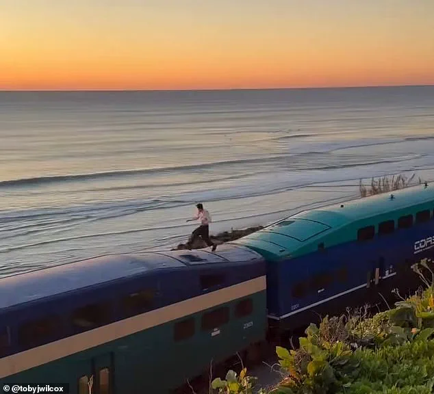 Witnesses Describe 'Breathtaking and Terrifying' Moment as Rebellious Teens Arrested for Surfing on Coaster Train