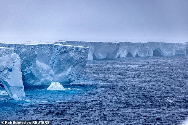 World's Largest Iceberg Turns Bright Blue as Scientists Sound Alarm Over Imminent Disintegration