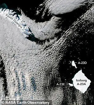 World's Largest Iceberg Turns Bright Blue as Scientists Sound Alarm Over Imminent Disintegration