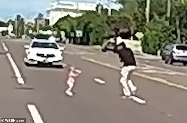 Heroic Father Saves Two Toddlers from Florida Highway in Viral Dash Cam Footage