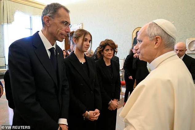 Pope Leo XIV Meets Italian Families of Le Constellation Fire Victims