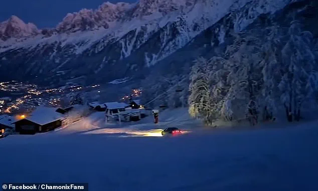 Car Speeds Down Ski Slope in Les Houches as 'Rodeo' Trend Draws Local Attention