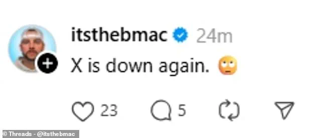 X Crashes Globally, Disrupting News and Business Operations