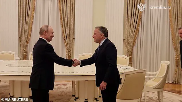 U.S. Envoys Meet Putin in High-Stakes Peace Talks as Kremlin Hails Discussions as 'Useful in Every Respect'