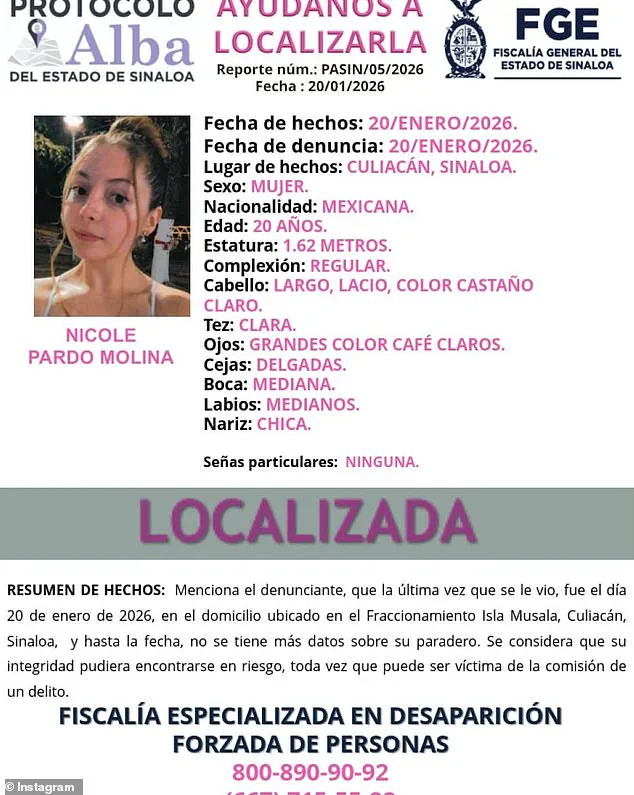 Breaking: OnlyFans Model Nicole 'La Nicholette' Pardo Molina Abducted in Culiacán, Mexico – Viral Footage Captures Shocking Incident