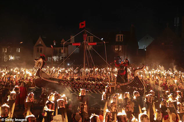 Up Helly Aa Fire Festival in Lerwick, Shetland, Celebrates Norse Heritage with Europe's Largest Annual Event on the Last Tuesday of January