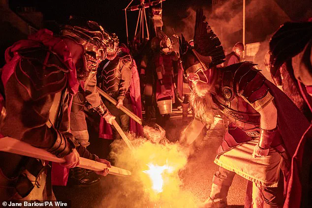 Up Helly Aa Fire Festival in Lerwick, Shetland, Celebrates Norse Heritage with Europe's Largest Annual Event on the Last Tuesday of January