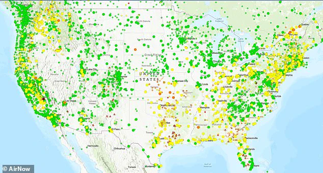 Hazardous Air Quality Across the U.S. Sparks Health Warnings and Calls for Indoor Precautions