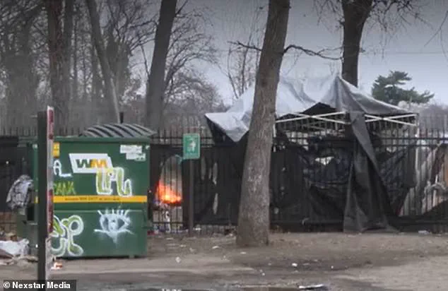 Marylander Condominiums: A Battleground of Desperation and Chaos as Homeless Encampment Sparks Conflict with Residents