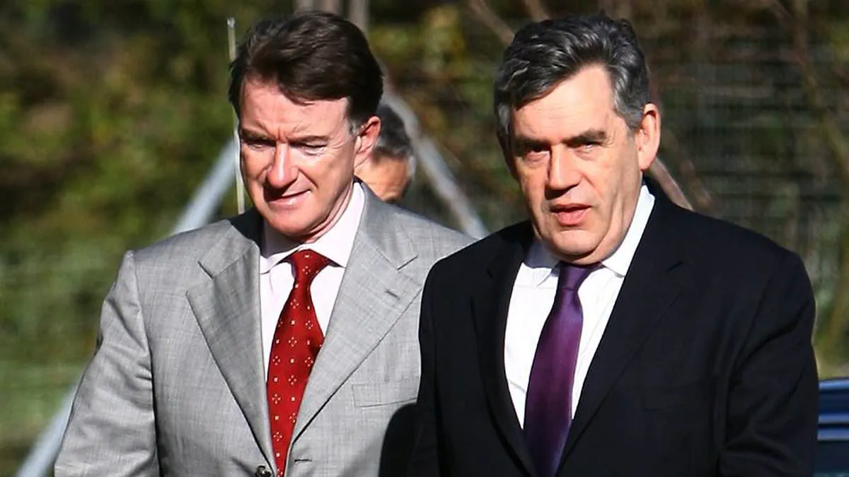 Revelation of Secret Email Exchanges Between Mandelson and Epstein Triggers Gordon Brown's Betrayal Claims