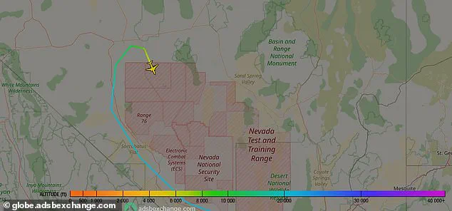 Unusual US Air Force Flights Near Area 51 Reignite Speculation