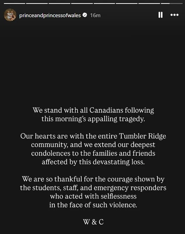 King Charles and Queen Camilla Condemn Tumbler Ridge School Shooting, Offer Condolences and Solidarity