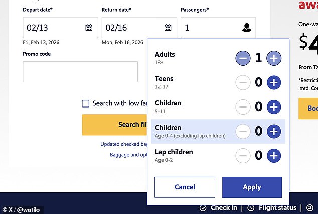 Viral Post Highlights Controversy Over Southwest Airlines' Family Seating Policies