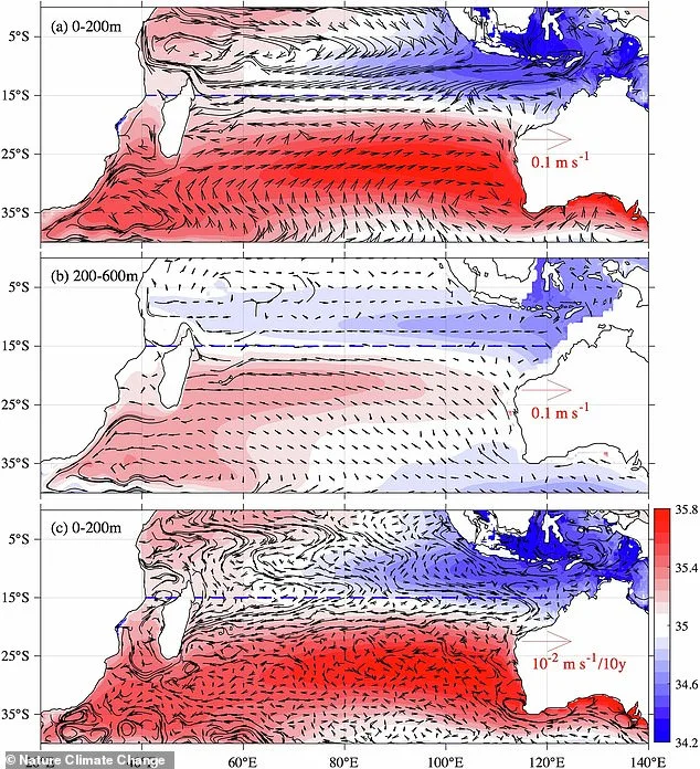Southern Indian Ocean's 30% Salinity Drop Sparks Fears of Gulf Stream Collapse