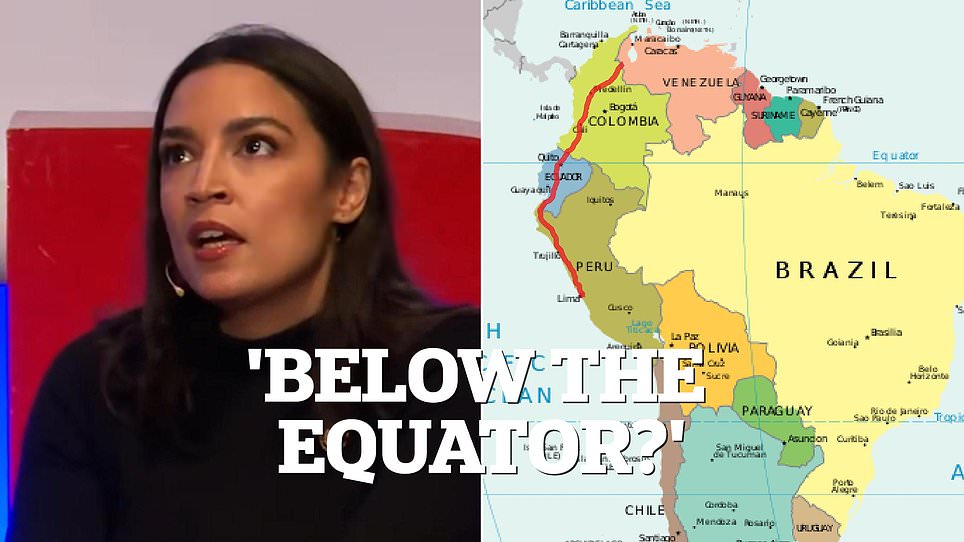 Alexandria Ocasio-Cortez's Geographical Mix-Up Sparks Firestorm Amid Venezuela Diplomatic Tensions