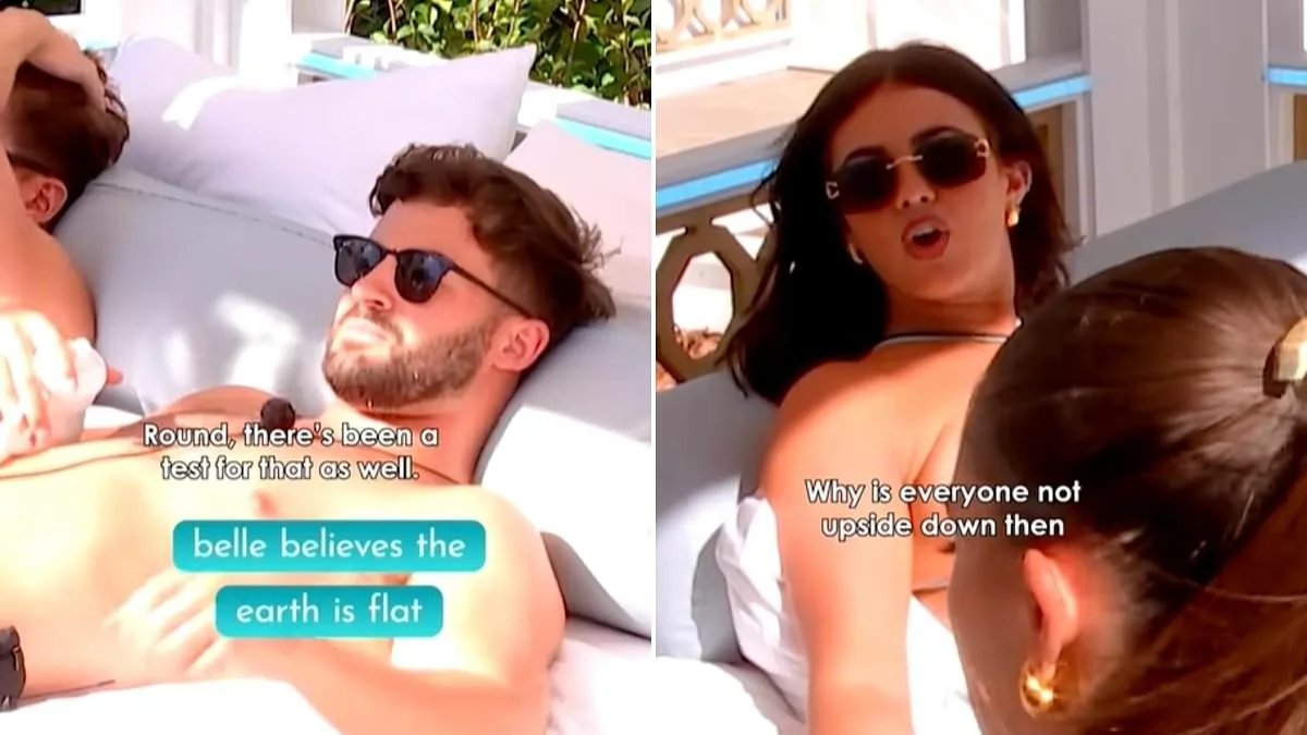 Love Island's Belle Hassan Sparks Controversy by Advocating Flat Earth Theory, Drawing Scientific Criticism