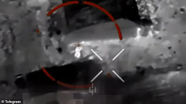 Ukrainian UAV Faces Russian Soldier in Intense Nighttime Battle