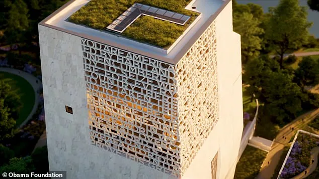 Critics Slam Obama Presidential Center's Design, Calling Engraved Text a 'Headache-Inducing' Eyesore