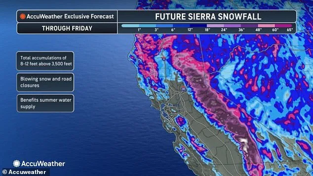 Massive Winter Storm Sweeps U.S. West, Disrupting Lives and Travel