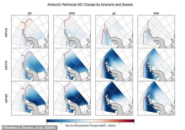 Antarctica's Ice Sheets Under Threat: 20% Sea Ice Decline by 2100 Could Trigger Global Climate Shifts