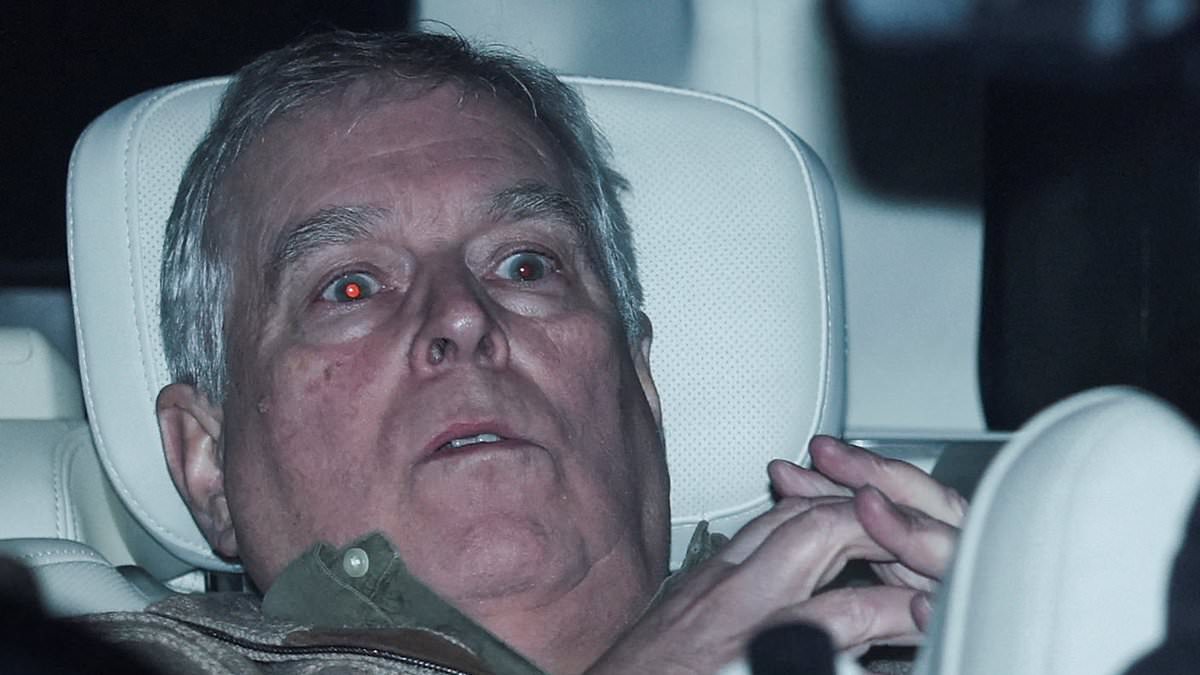 Former Prince Andrew Released After 10-Hour Detention on Epstein Allegations