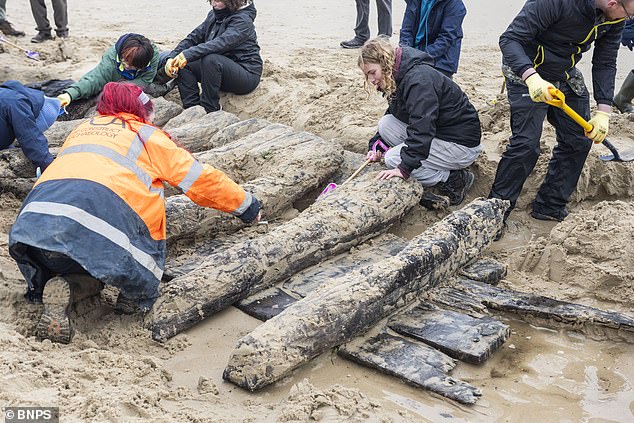 Race Against Time to Preserve 17th-Century Dutch Shipwreck 'The Fame of Hoorn' on Dorset Beach